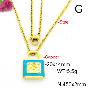 Fashion Copper Necklace  F6N300614vail-L017