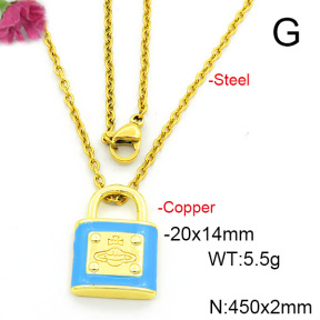 Fashion Copper Necklace  F6N300615vail-L017