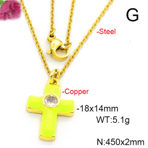 Fashion Copper Necklace  F6N300620vail-L017