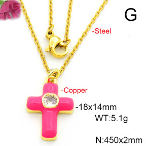 Fashion Copper Necklace  F6N300621vail-L017