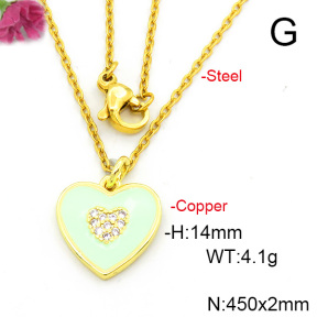 Fashion Copper Necklace  F6N300630aajl-L017