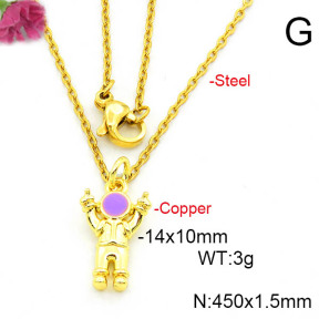 Fashion Copper Necklace  F6N300680vaia-L017