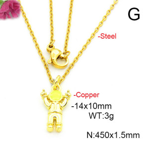 Fashion Copper Necklace  F6N300681vaia-L017
