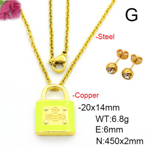 Fashion Copper Sets  F6S003410vail-L017