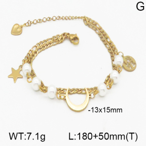 SS Bracelets  5B3000224bhbl-610