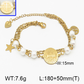 SS Bracelets  5B3000226bhbl-610