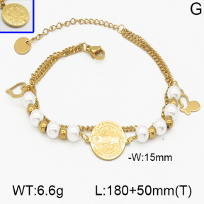 SS Bracelets  5B3000234vhha-610