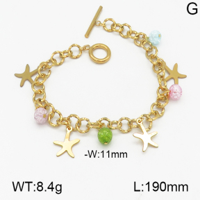 SS Bracelet  5B4000403bhbl-610