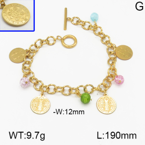 SS Bracelet  5B4000404bhbl-610