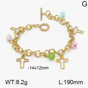 SS Bracelet  5B4000405bhbl-610