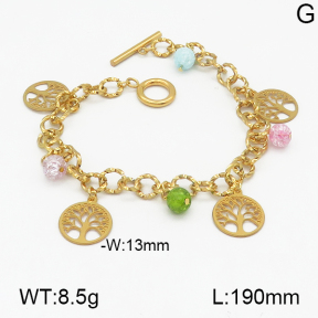 SS Bracelet  5B4000406bhbl-610