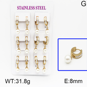 SS Earrings  5E3000053vhov-450