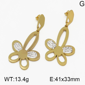 SS Earrings  5E4000345ablb-450