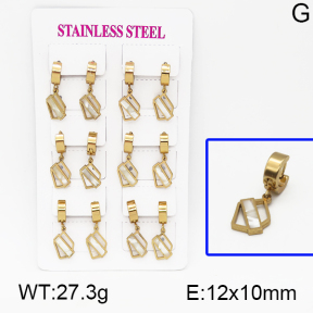 SS Earrings  5E4000375vhov-450