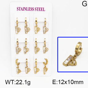 SS Earrings  5E4000376vhov-450