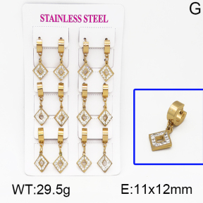 SS Earrings  5E4000378vhlm-450