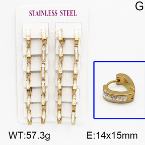 SS Earrings  5E4000401ajvb-450