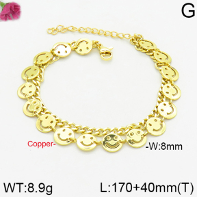 Fashion Copper Bracelet  F2B200004vbnl-J05