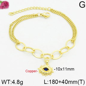Fashion Copper Bracelet  F2B400111vbnb-J05