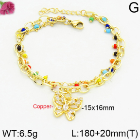 Fashion Copper Bracelet  F2B400112vbpb-J05