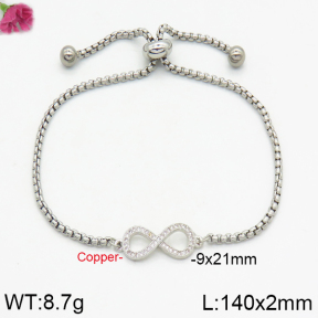 Fashion Copper Bracelet  F2B400124bbml-J133