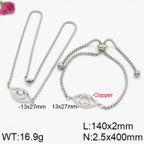 Fashion Copper Sets  F2S000109bhia-J133