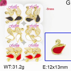 Fashion Copper Earrings  F5E400225akia-J22