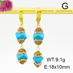 Turquoise  Fashion Earrings  F6E403301aima-L005