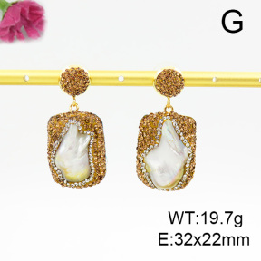 Natural Pearl  Fashion Earrings  F6E403307ajvb-L005