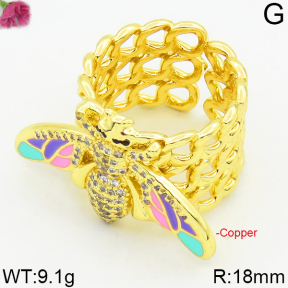 Fashion Copper Ring  F2R400036bhia-J111