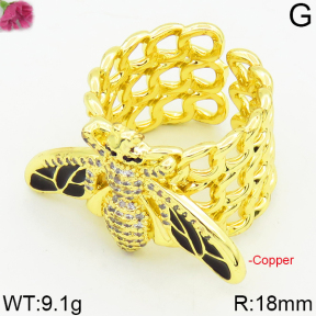 Fashion Copper Ring  F2R400039bhia-J111