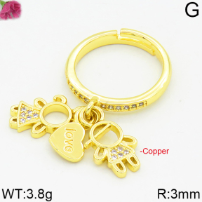 Fashion Copper Ring  F2R400064vbpb-J111