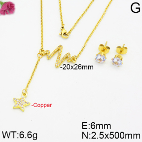 Fashion Copper Sets  F2S000069ahjb-J48