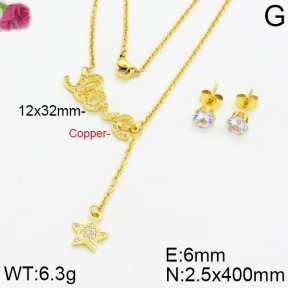 Fashion Copper Sets  F2S000070ahjb-J48