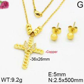 Fashion Copper Sets  F2S000083ahjb-J48