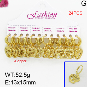 Fashion Copper Earrings  F5E400226alka-J22