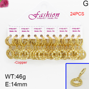 Fashion Copper Earrings  F5E400228alka-J22
