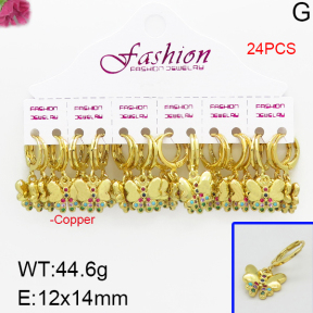 Fashion Copper Earrings  F5E400230alka-J22