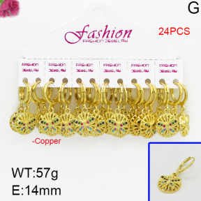 Fashion Copper Earrings  F5E400234alka-J22