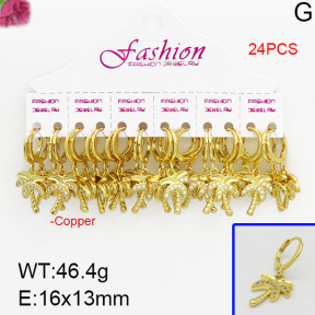 Fashion Copper Earrings  F5E400236alka-J22