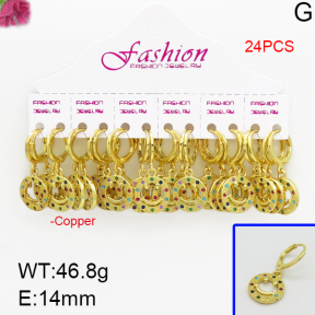 Fashion Copper Earrings  F5E400240alka-J22