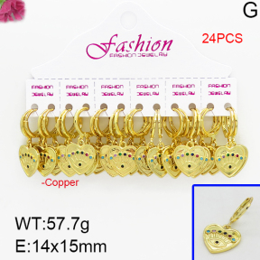 Fashion Copper Earrings  F5E400241alka-J22