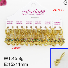Fashion Copper Earrings  F5E400243alka-J22