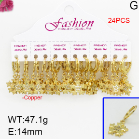 Fashion Copper Earrings  F5E400244alka-J22