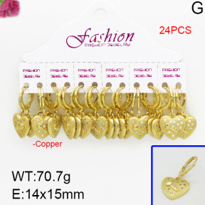 Fashion Copper Earrings  F5E400246alka-J22