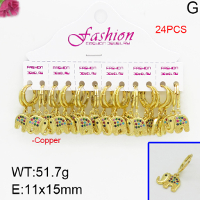 Fashion Copper Earrings  F5E400252alka-J22