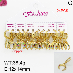 Fashion Copper Earrings  F5E400254alka-J22