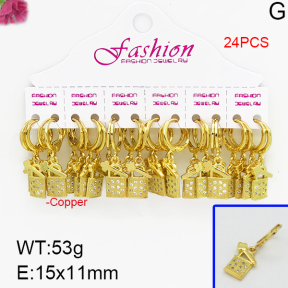 Fashion Copper Earrings  F5E400259alka-J22