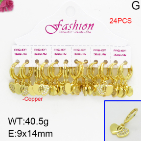 Fashion Copper Earrings  F5E400263alka-J22