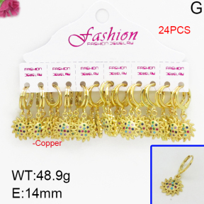 Fashion Copper Earrings  F5E400265alka-J22